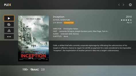 Introducing the Plex Media Player .
